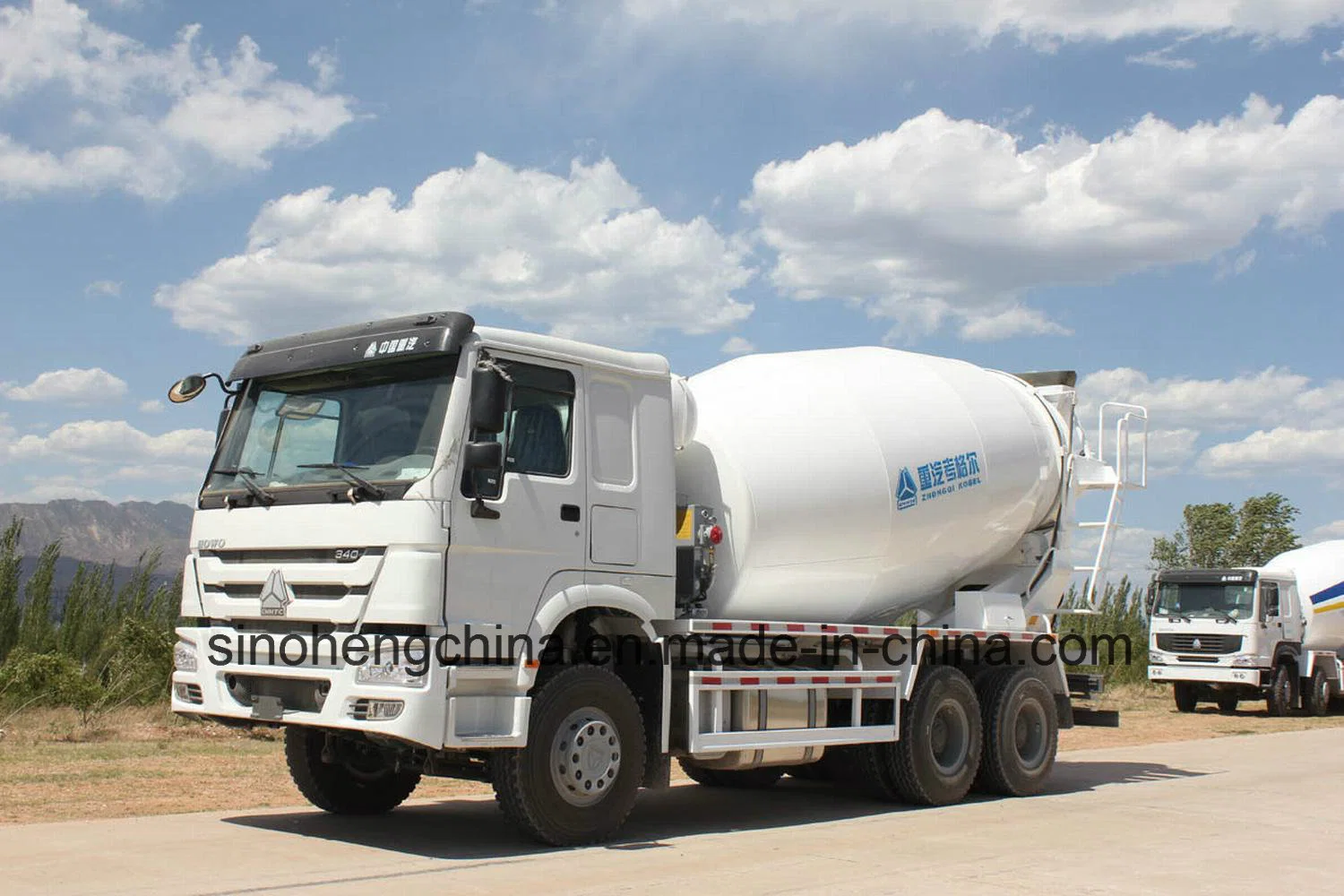 8m3 10m3 12m3 336HP 371HP HOWO A7 6X4 Camion Malaxeur à Béton