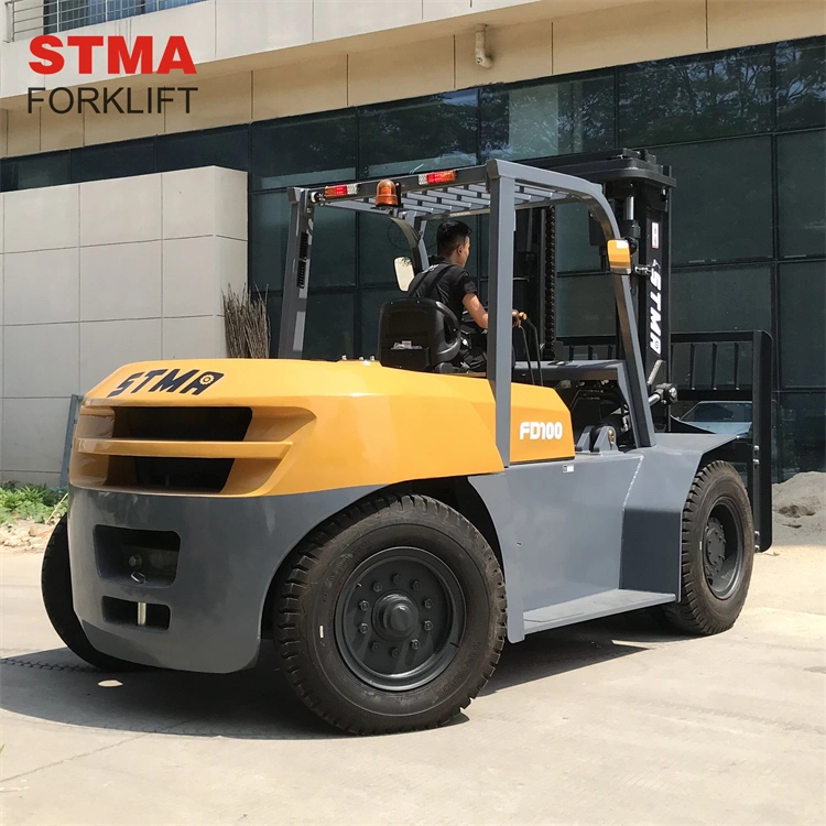 Empilhadeira a diesel empilhadeira industrial de 10 t e 10 t Stma Construction