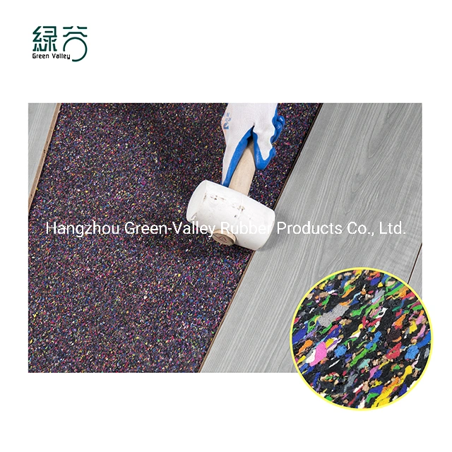 High quality/High cost performance  Soundproof Laminated Floor Rubber Carpet Underlay Acoustic Underlay