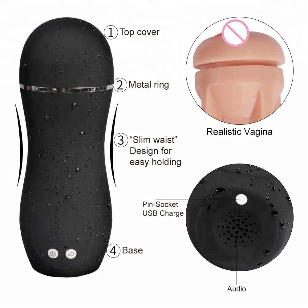 Artificial Pussy Rubber Vagina Adult Toy Pussy Masturbator Masturbation Cup for Man