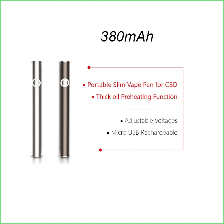 Wholesale/Supplier Price Mini Rechargeable 510 Thread Vape Battery Amazon Hot Selling for Ceramic Oil Cartridge