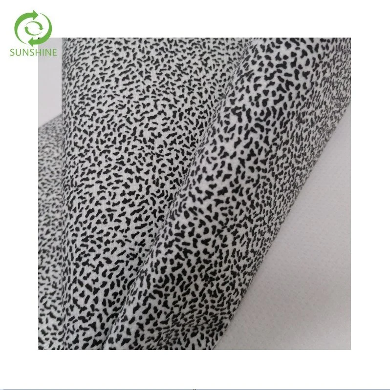 Non-Slip Anti-Skid Stitch Bonded Nonwoven Fabric Polyester RPET Fabric for Mattress Sofa Home Textiles and Interlining