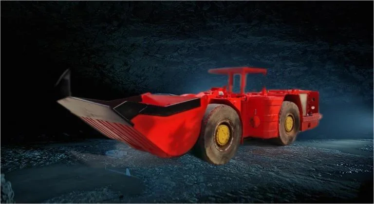 Tunnel Mining Loader with 4 Ton Payload Underground Mining Scooptram LHD Loader