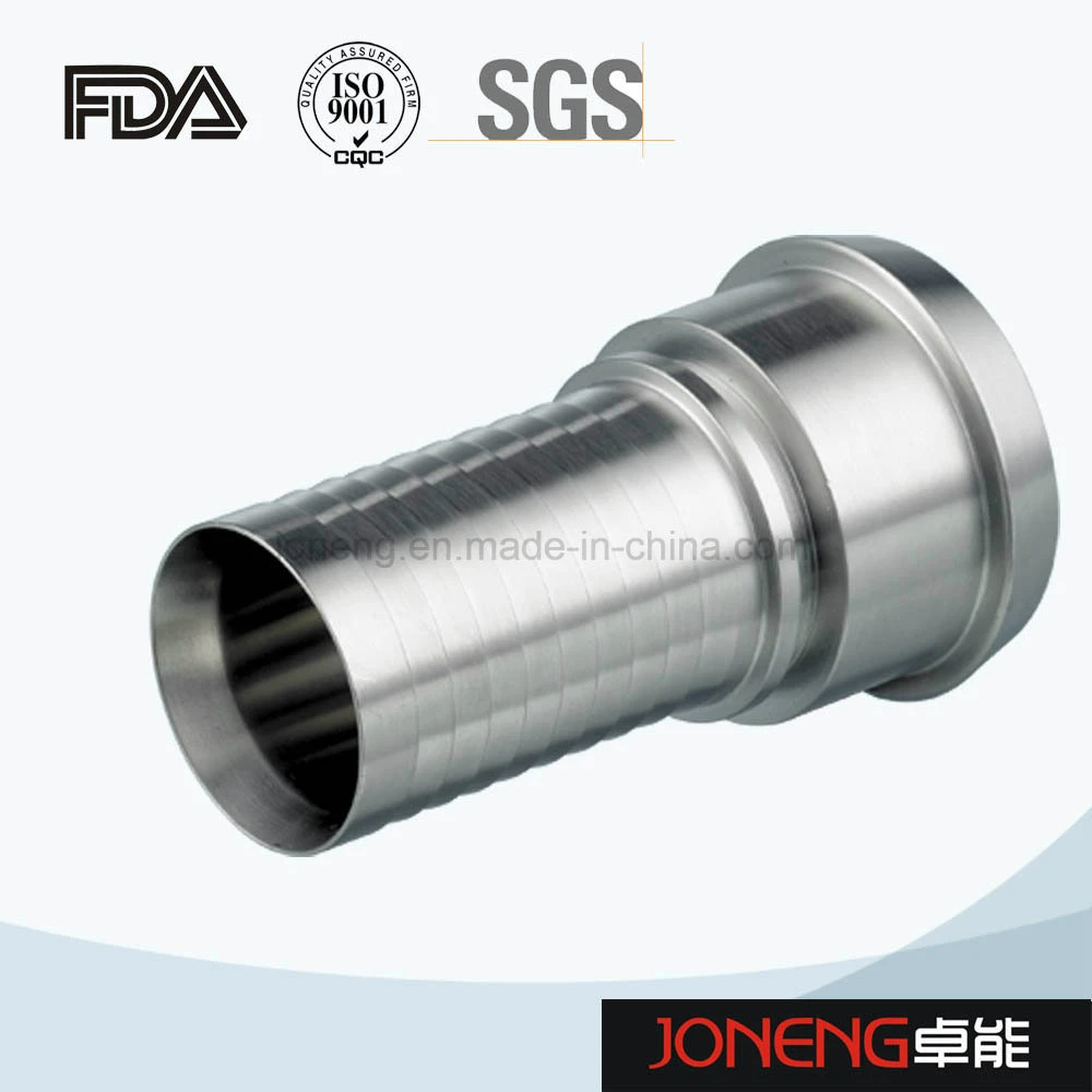 Stainless Steel Sanitary Grade Hose Adaptor Pipe Fittings for Oil Water and Gas