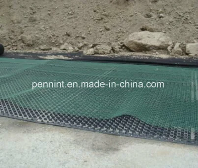 Dimpled Plastic Drainage Board Earthwork PVC Draining Sheet