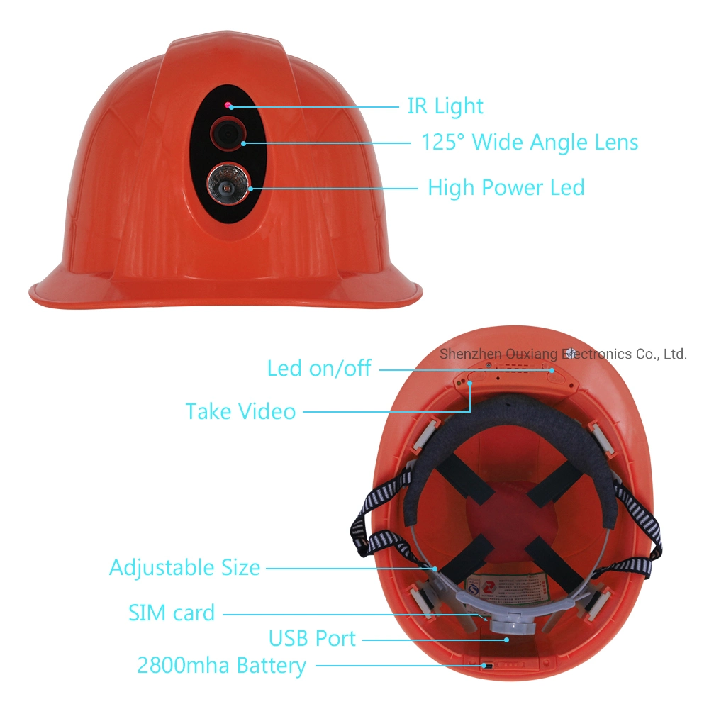 Ap WiFi GPS Safety Helmet Camera Recorder for Electrical Engineering