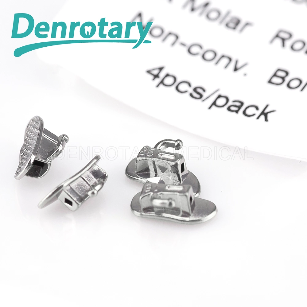 Dental Consumables Roth 022 018 Molar Bracket Mesh Pad Odontologia Buccal Tube Orthodontics Molar Tubes for Sale