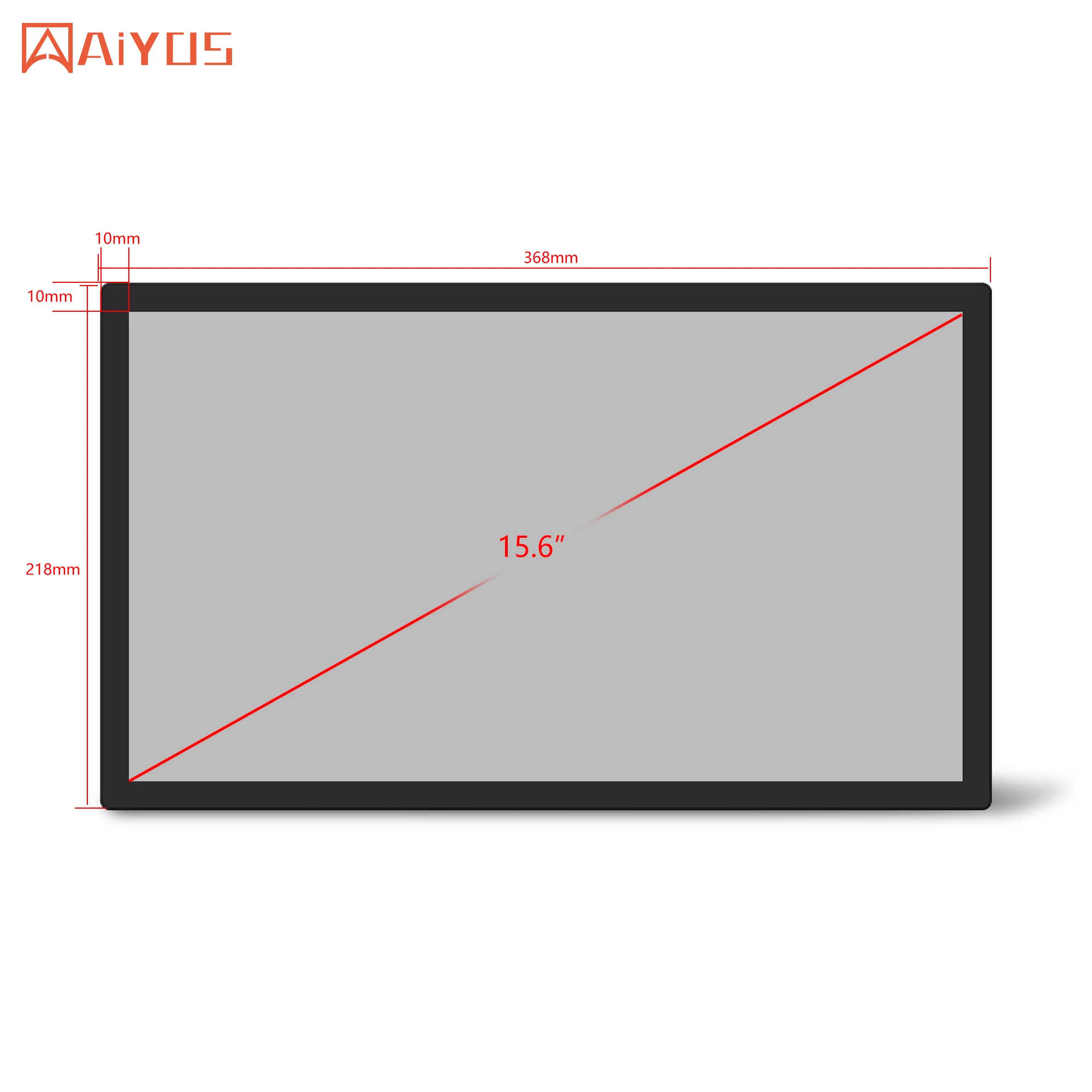 تصميم جديد 15 بوصة سطح المكتب ذي شاشة اللمس النحافة الفائقة شاشة العرض والإشارات الرقمية لـ Android Tablet PC PoE بحجم 15 بوصة