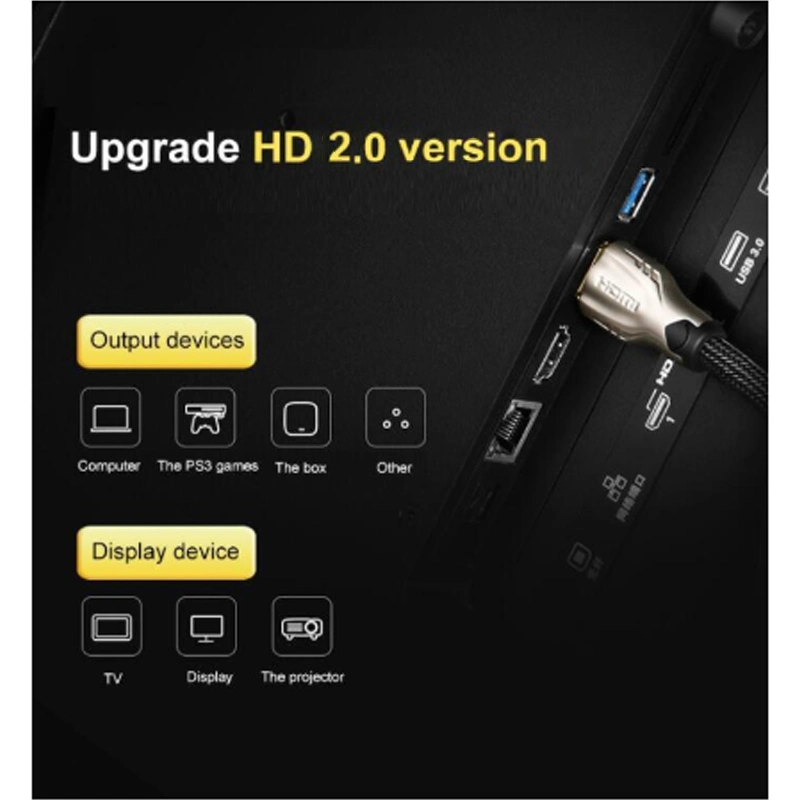 1080P HD Male to VGA Female Adapter with Audio Cable