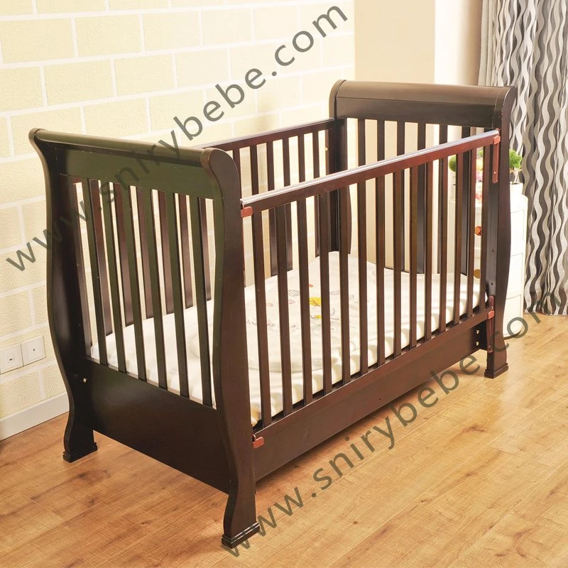 En 716-1 Standards Wooden Single Child Baby Cot Bed