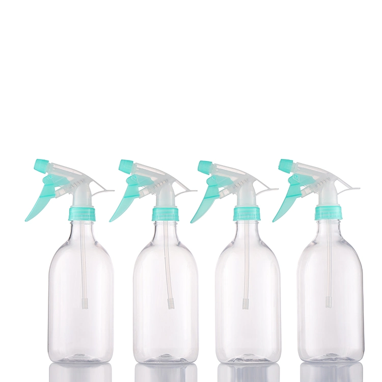 Trigger Sprayer Bottle PET 500 мл Plastic Spray Bottle Garden Распылитель, мощный, водолаза (01B156)