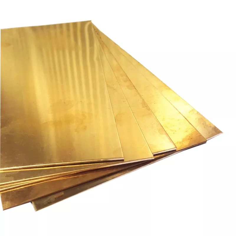 Hot Selling Original Factory Good Quality Brass Plates 99.99% Cathodes 0.3mm-5 mm Thickness