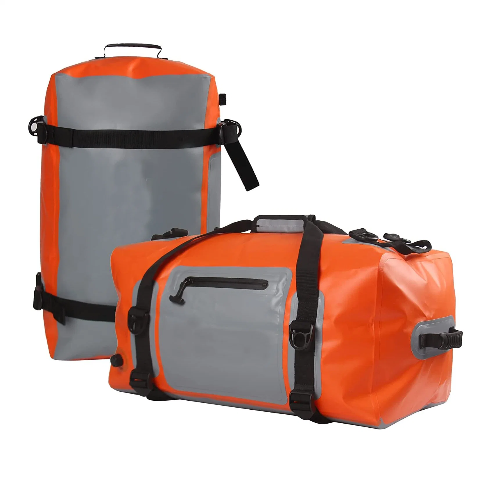 OEM ODM Outdoor PVC Tarpaulin Duffle Bag Waterproof Sport Gym Duffel Bag for Travel Camping
