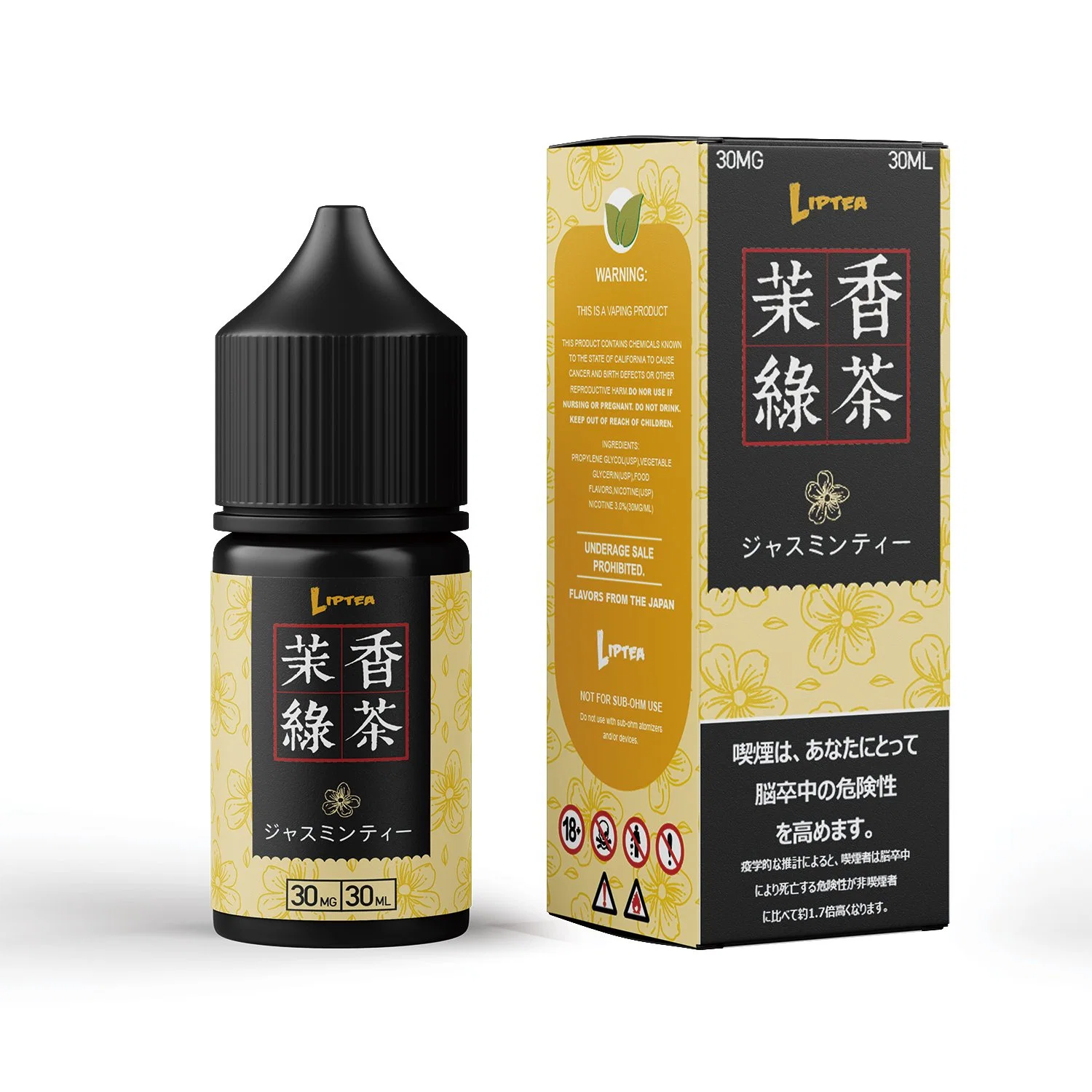 Liptea The Latest E Liquid E Juice for E Vape E Cigarette OEM/ODM Acceptable