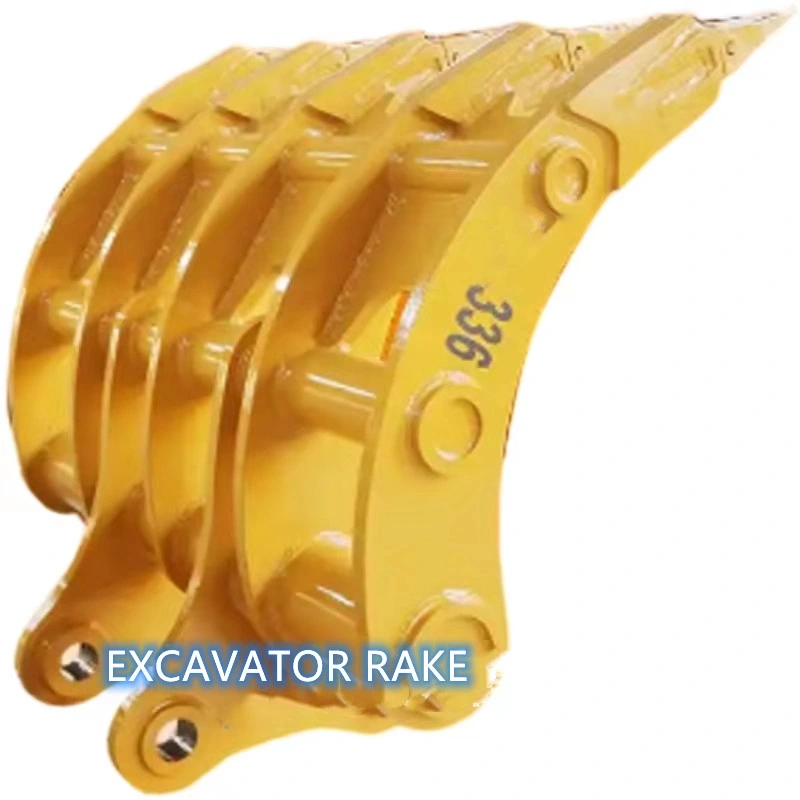 Factory Price Brand Excavator Attachment New Design Rake for Frozen Soil