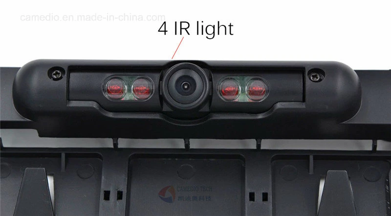 Wireless Night Vision EU License Plate Frame IR Camera GPS