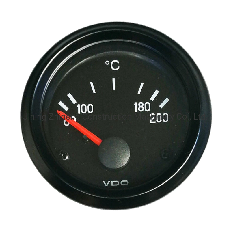 Original 120/150/200 Construction Machinery Vdo Oil Temperature Gauge