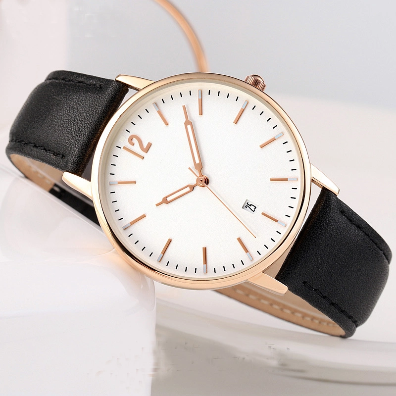 Wholesale/Supplier Luxury Mens Watch Waterproof Fashion Sport Quartz Wristwatch Male Leather Man Watch