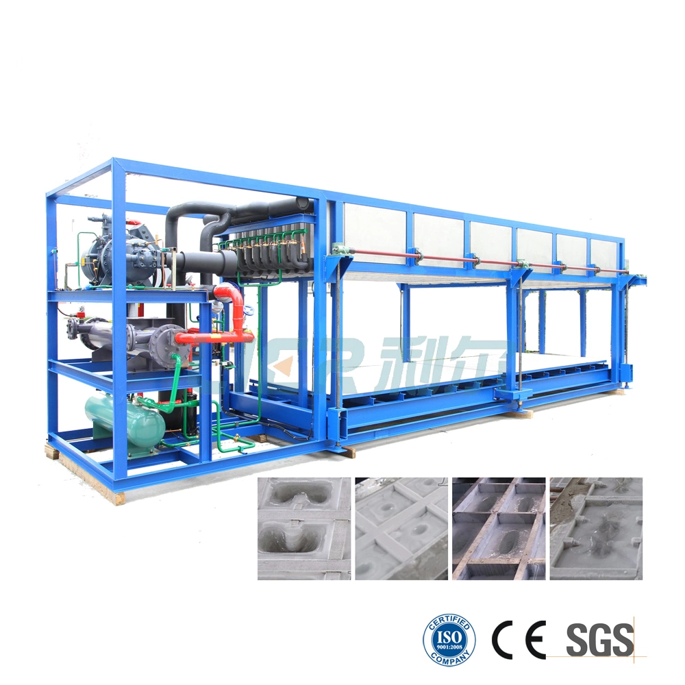 Rapid Cooling Direct Cooling High Quality Industry Block Ice Machine 20tons
