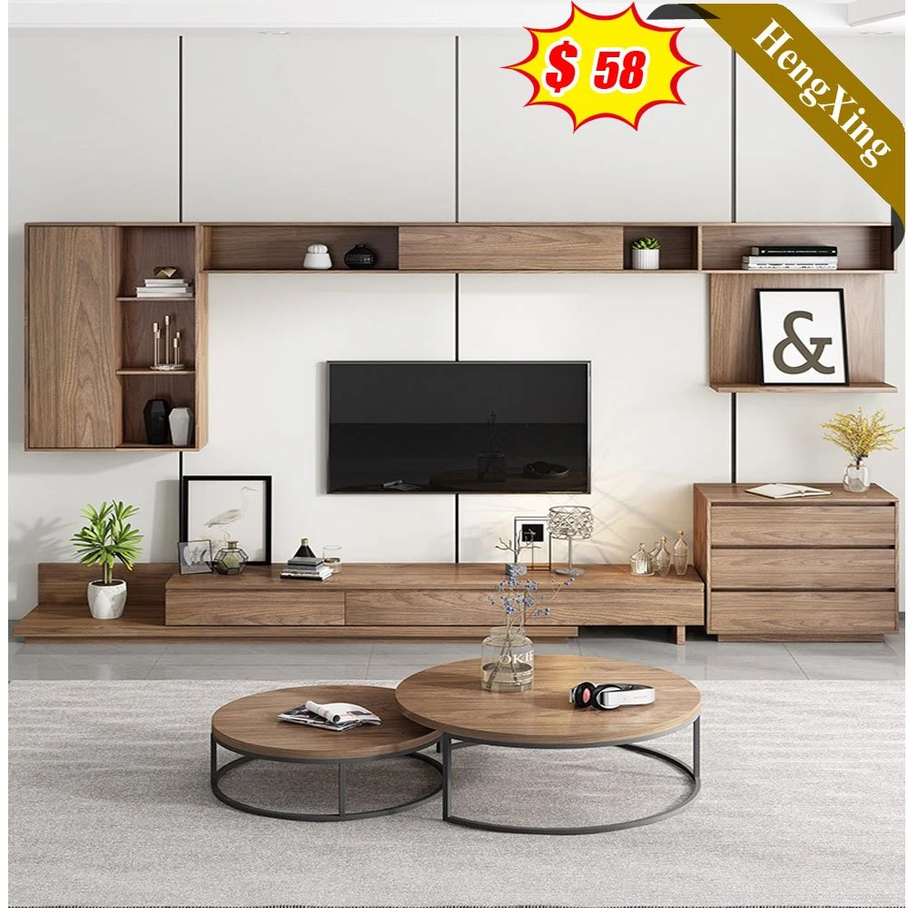 Promotion Luxury Stylish Nordic Simple TV Cabinet Coffee Table Combination Set Living Room