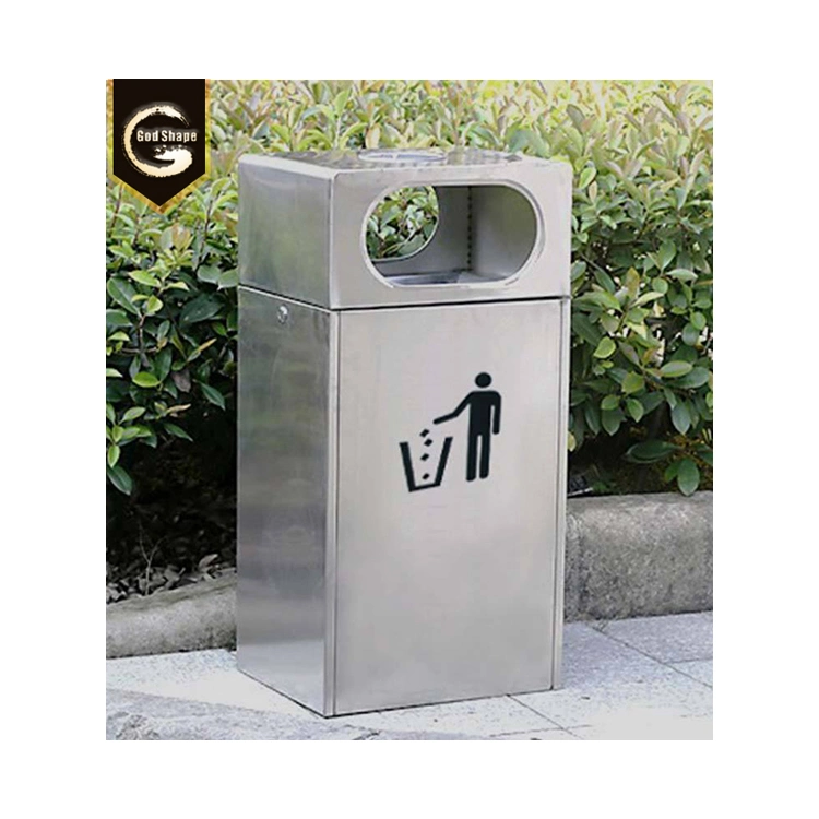 Custom Wastebin Rubbish Recycle Bin Outdoor Papelera De Basura