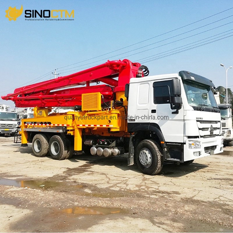 42m de la pompe de la rampe en béton Truck-Mounted Hb37K