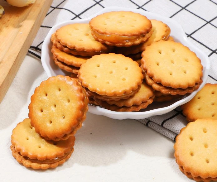 De forma totalmente automática mini galletas de la bolsa de pre-fabricadas de ponderación vertical máquina de embalaje