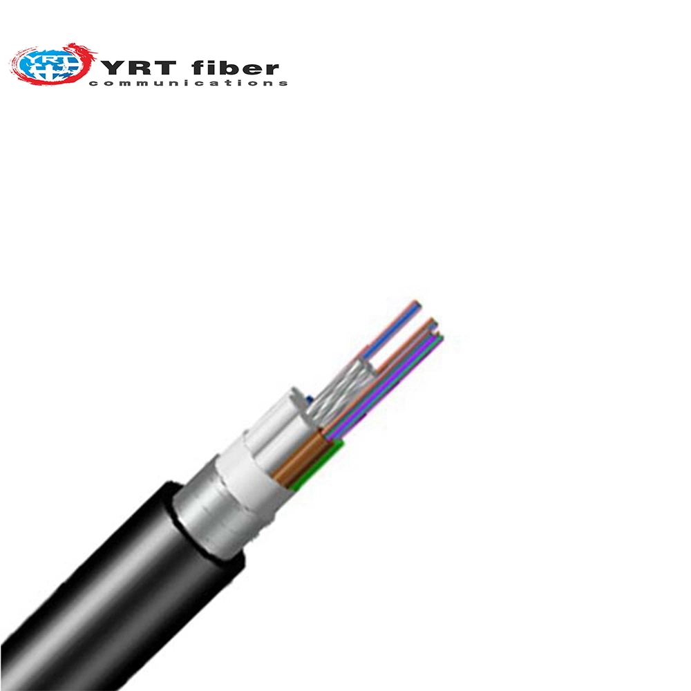 2-Core Outdoor Non-Metallic GYFTY Power Duct Non-Metallic Optical Fiber