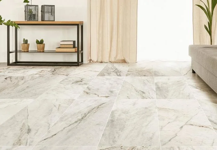 Ladrilho de mármore polido Bianco Orino para parede/pavimento/lavatório/mosaico