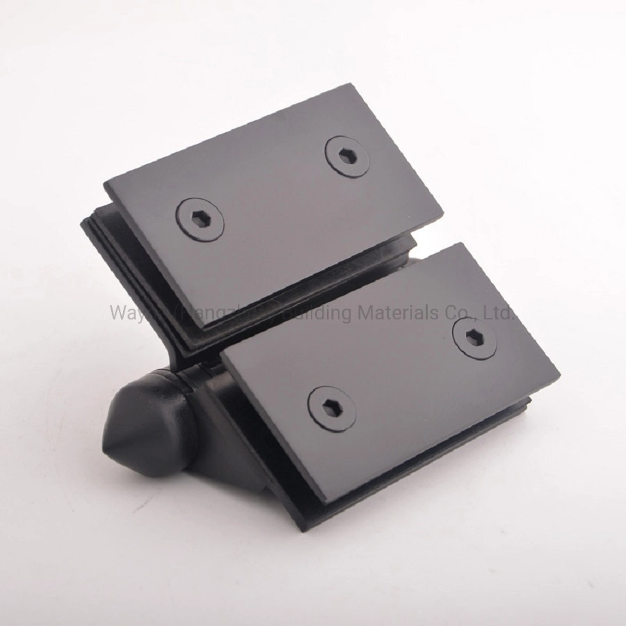 Stainless Steel Swimming Pool Gate Matt Black Glass Hinge Glass Door Fitting Accessories Vh2007