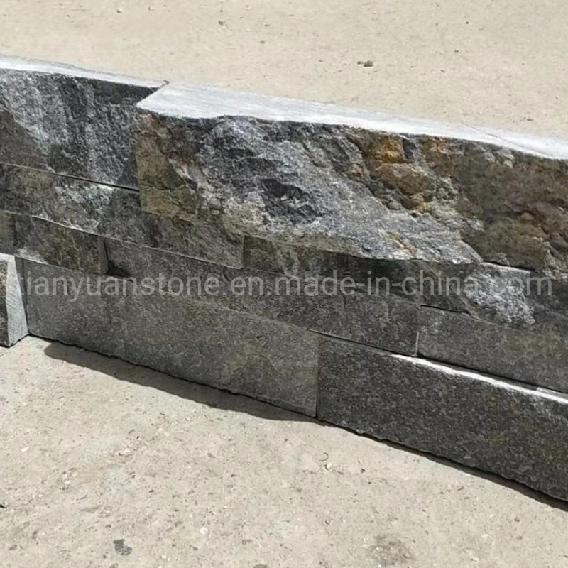 Natural Rusty/Multicolor Culture Stone Wall Cladding Slate Corner