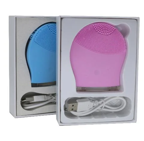 Electronic Soft Sonic Wash Silicone Face Cleaning Brush