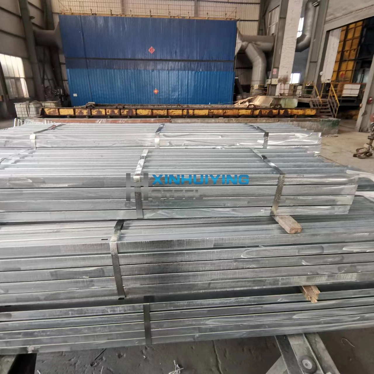 Material de construcción laminadas en caliente DIP Galvanizado ranurado H Beam Para construcción de edificios