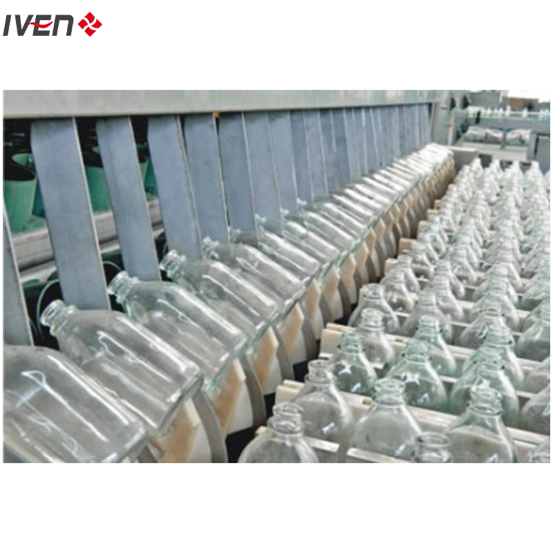 Frasco de vidro automático IV solução Lavar enchimento e Capping estéreis Linha de produção da máquina com conversão de frequência dupla