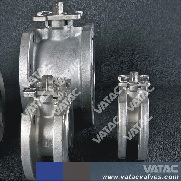 Stainless Steel A351 CF8 Wafer Floating Ball Valve