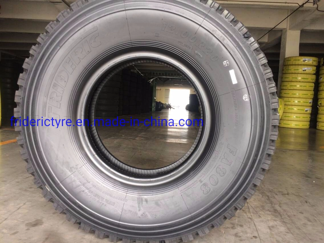 Huger Factory 11.00r20 11r22.5 12.00r20 ECE DOT Frideric Brand Truck Tyres From China