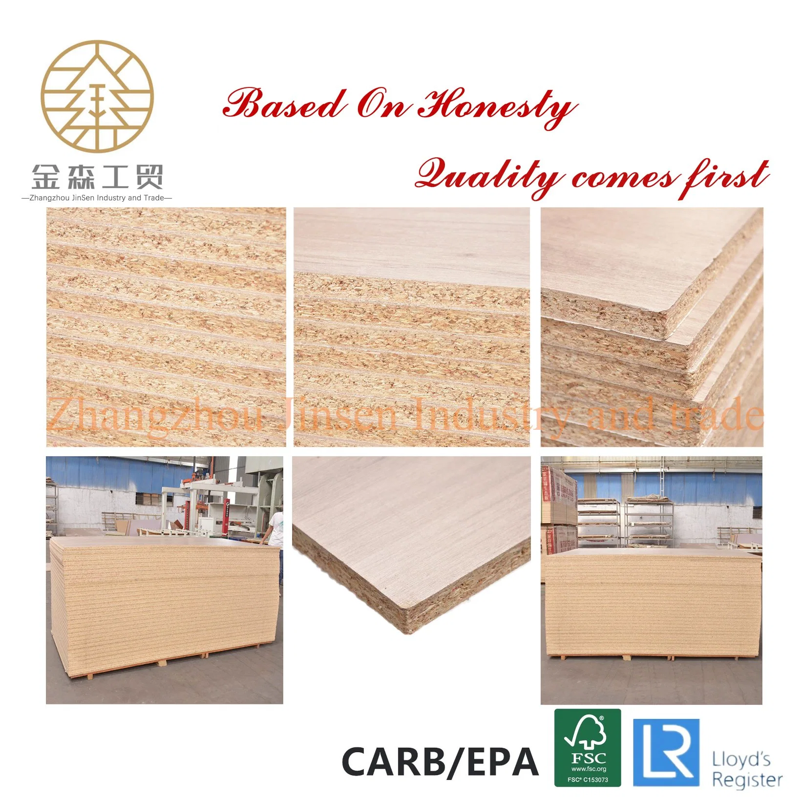 Walnut Oak Cherry Act Furniture Board &amp; Melamine MDF Board for Furniture and Building