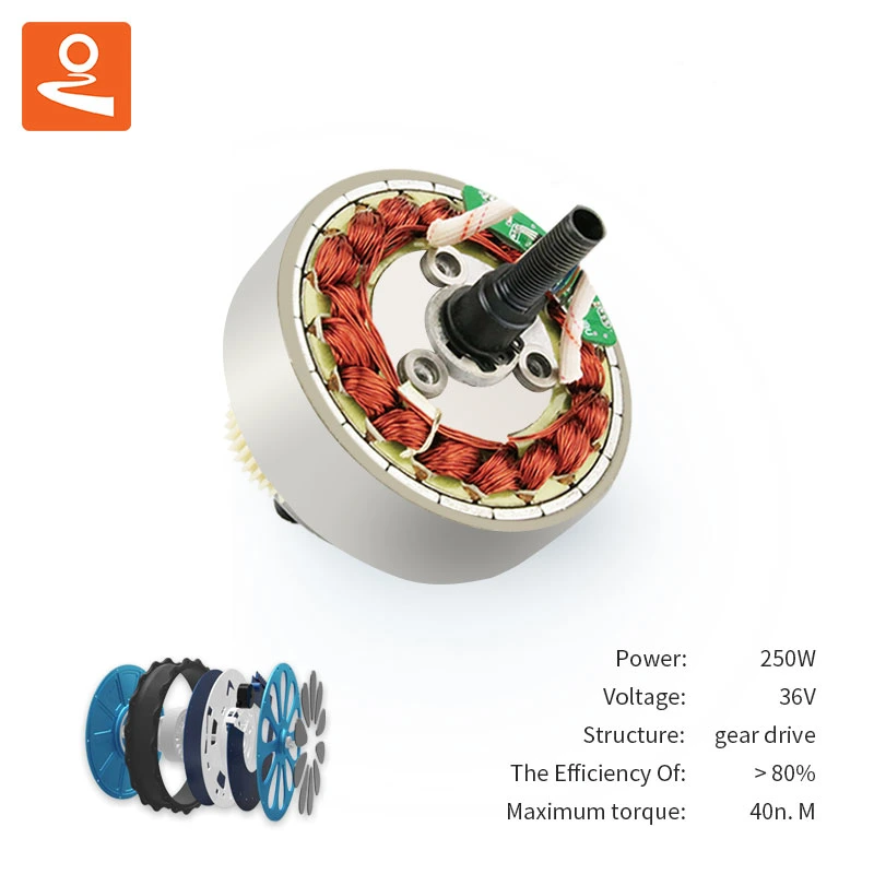 36V 250W High quality/High cost performance  Intelligent Bicycle Front Hub Motor Bx10d with Battery All in One Wheel for Sale