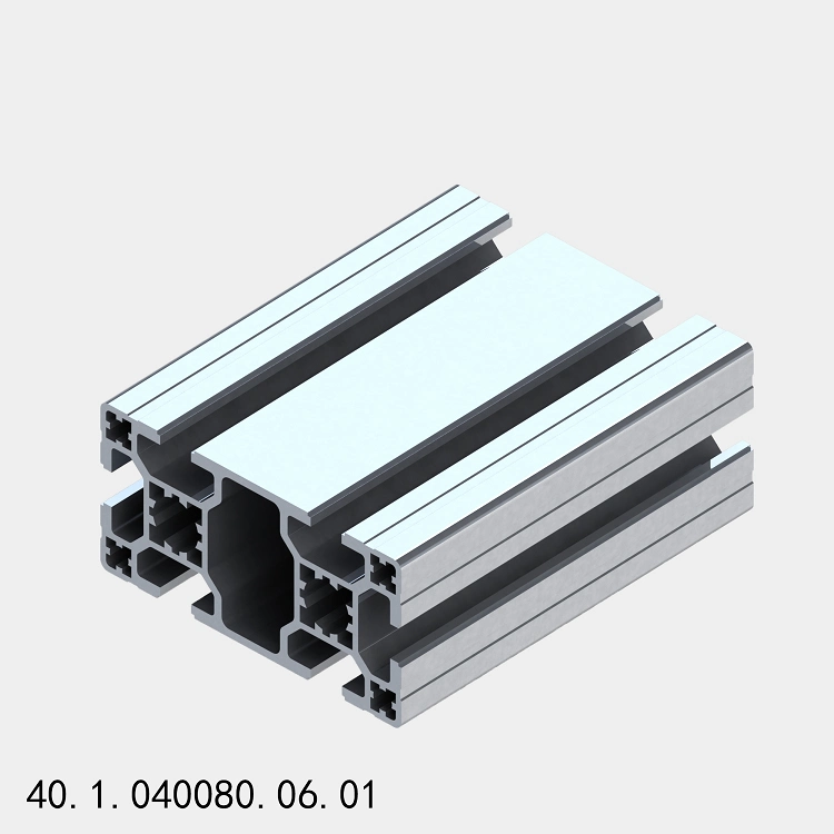 Custom 6063 20 30 40 45 50 60 serie anodizado Sistema de bastidor modular extruido de ranura T del proveedor de perfil de aluminio industrial Perfil de extrusión de aluminio