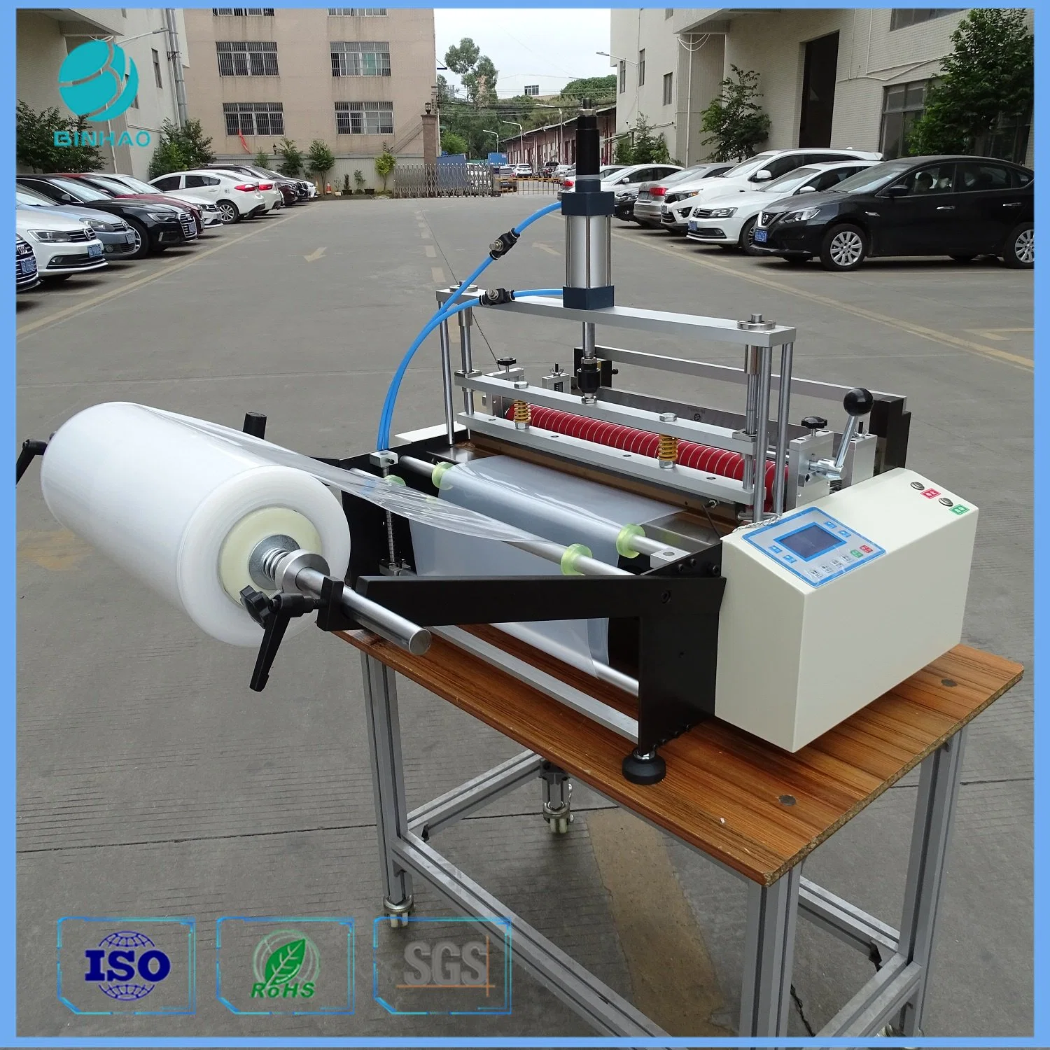 Wear-Resistant Long Service Life Cold Cutting Film Plastic Bag Making Equipment