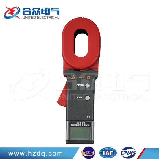 High Accuracy 1000 Ohm Digital Clamp-on Ground Earth Resistance Tester /Testing Meter