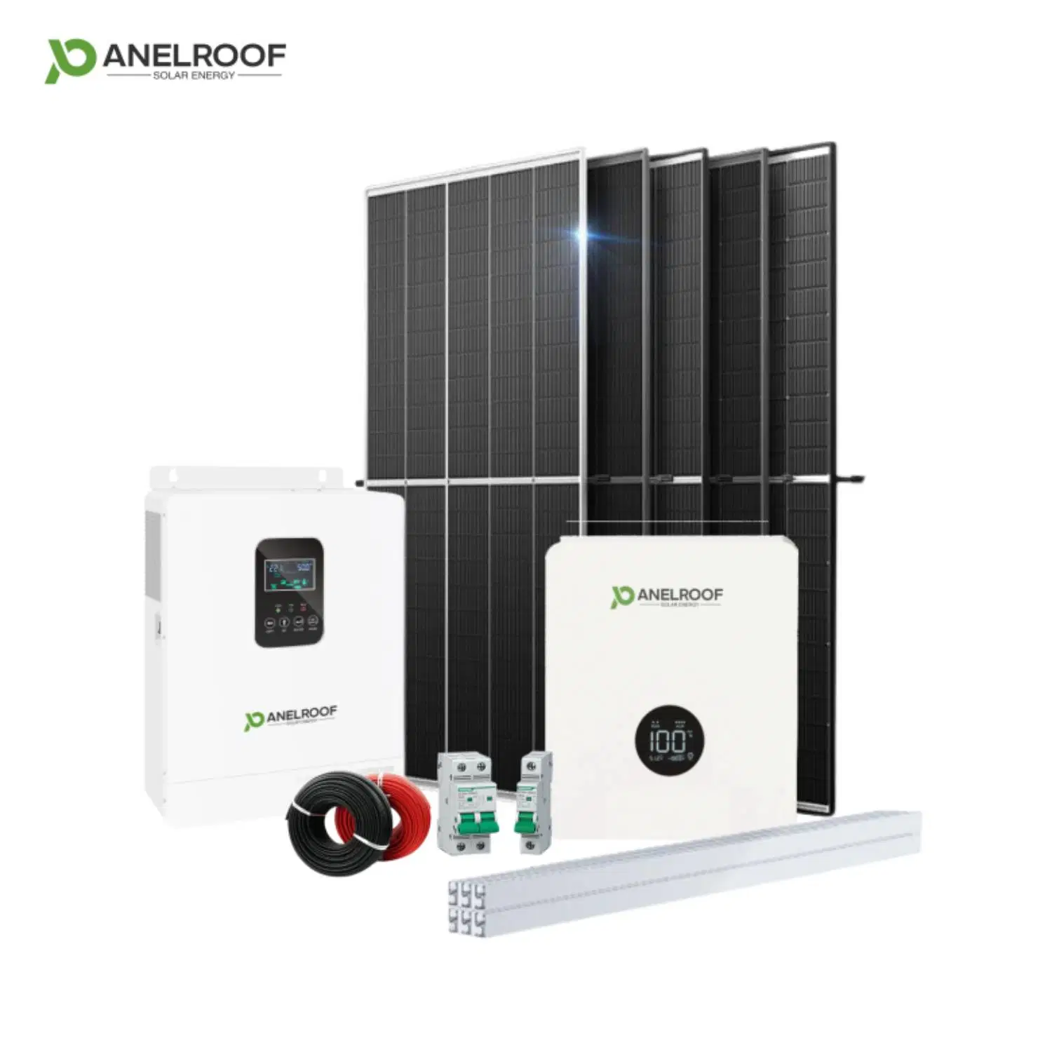 Panelfoof Solar Power Inverter off Grid system Household Solar Energy System