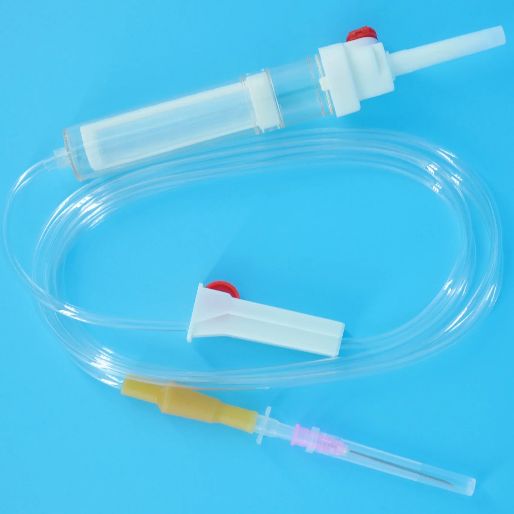 CE Certificated Medical Luer Lock Sterile Disposable Blood Transfusion Sets with Y Site with Needle