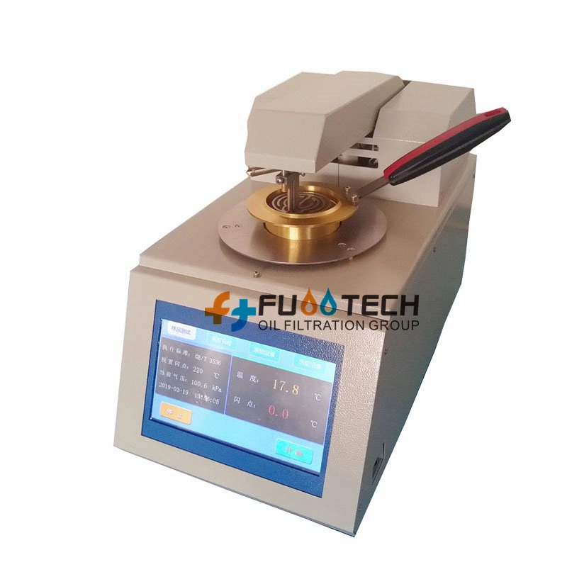 Automatic Closed Cup Flash Point Tester Transformer Oil Flash Point Testing Instrument