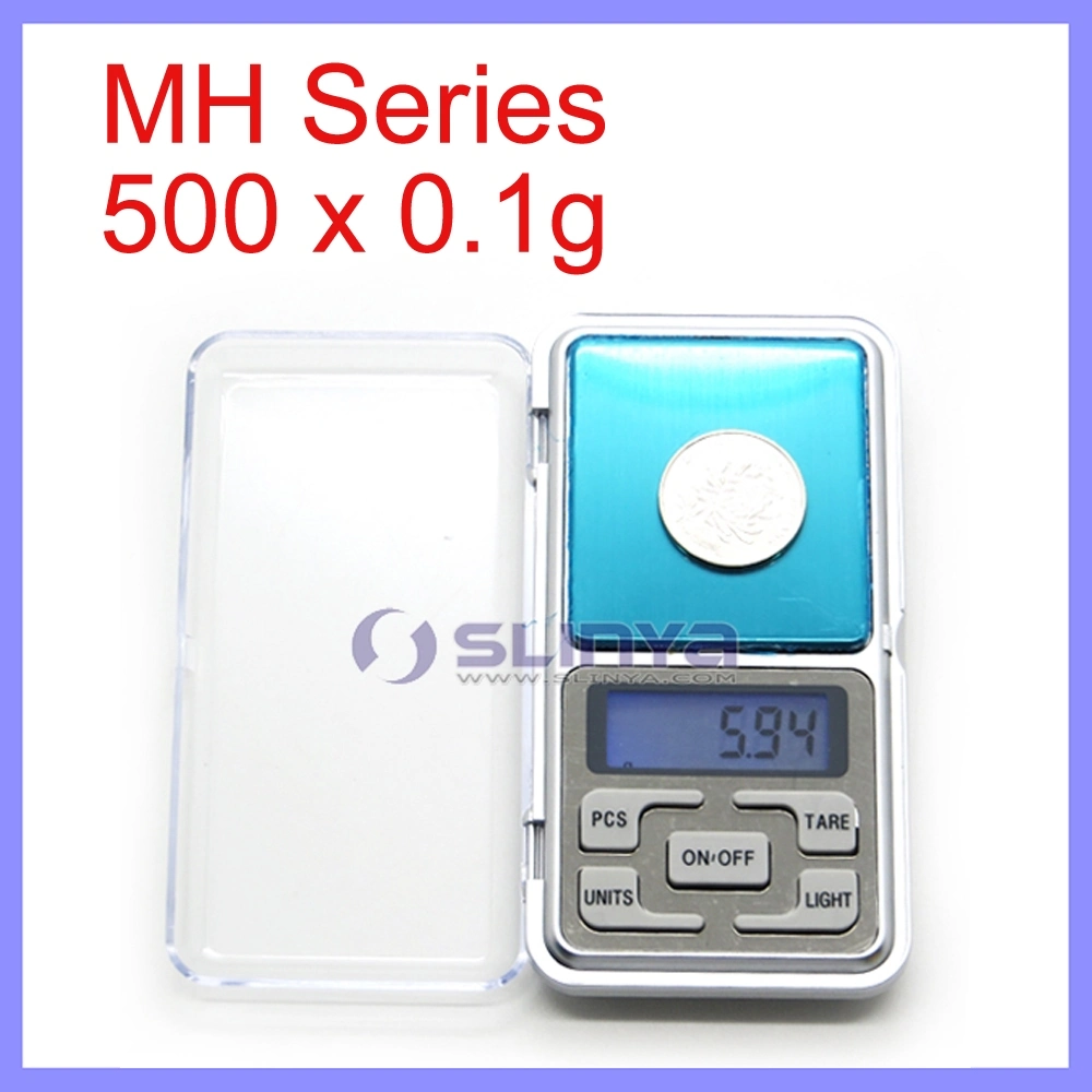 500g X 0.1g or 0.01g Transparent Cover/Tray Digital Electronic Mh 500 Scale