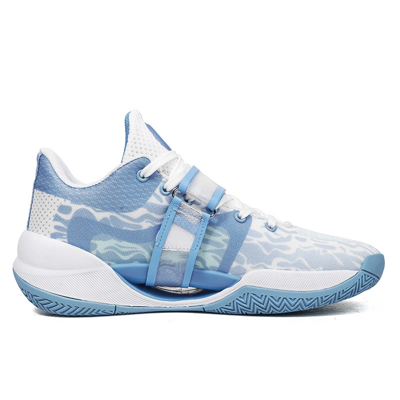 Men Women Athletic Footwear with Superior Support Anti-Slip Design Basketball Shoes Ex-23b6069