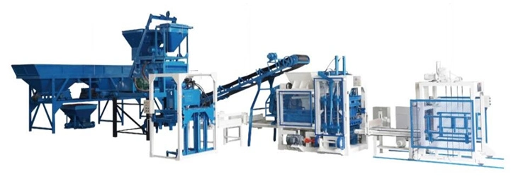 Half-Auto Block Forming Machine and Paving Brick Production Line