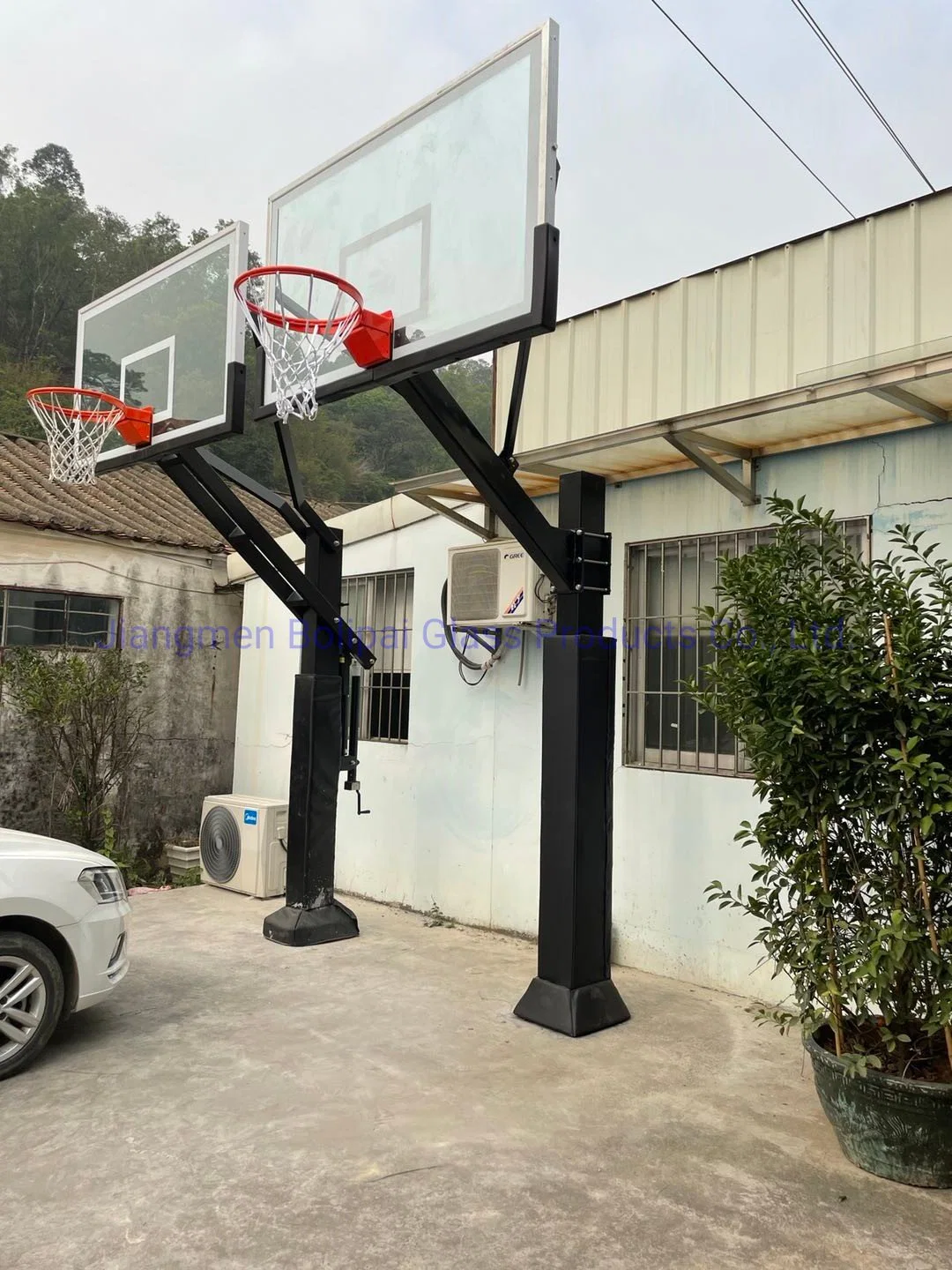 Soporte de Baloncesto de base de Baloncesto de fibra de vidrio