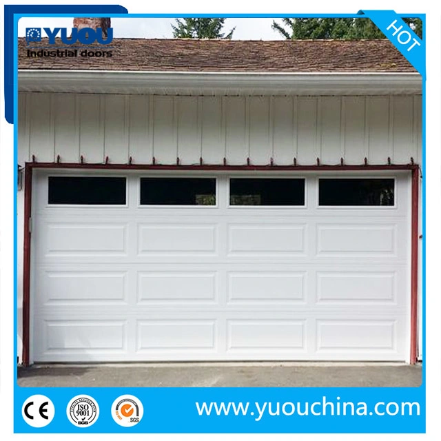 Automatic Commercial Side Sliding Sectional Garage Doors with Windows