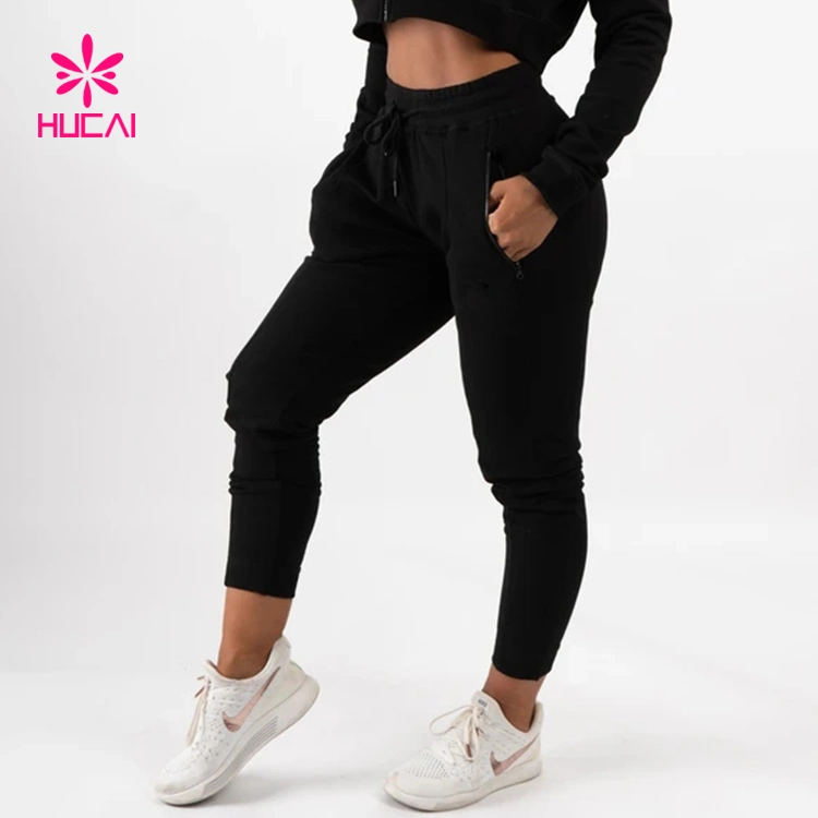 Wholesale/Supplier Casual Pants Cotton Fleece Women Skinny Gym Trousers